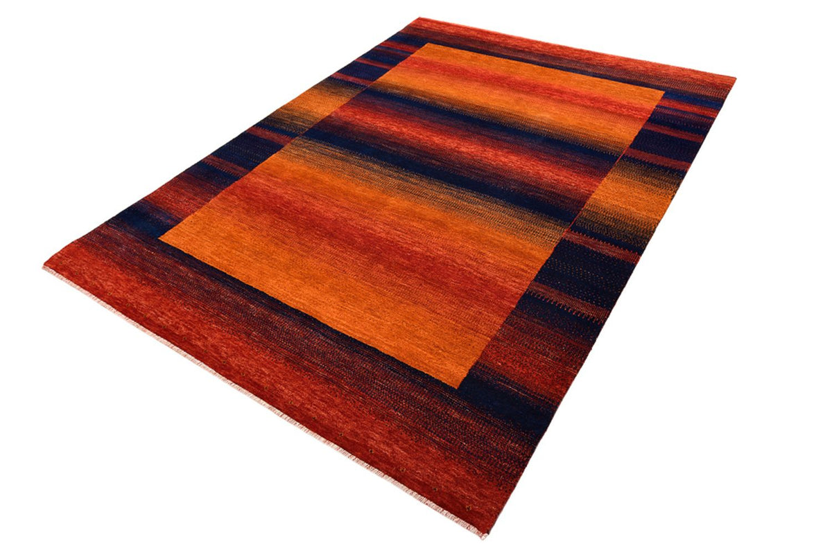 Gabbeh-tæppe - Loribaft Indus - 200 x 144 cm - rust