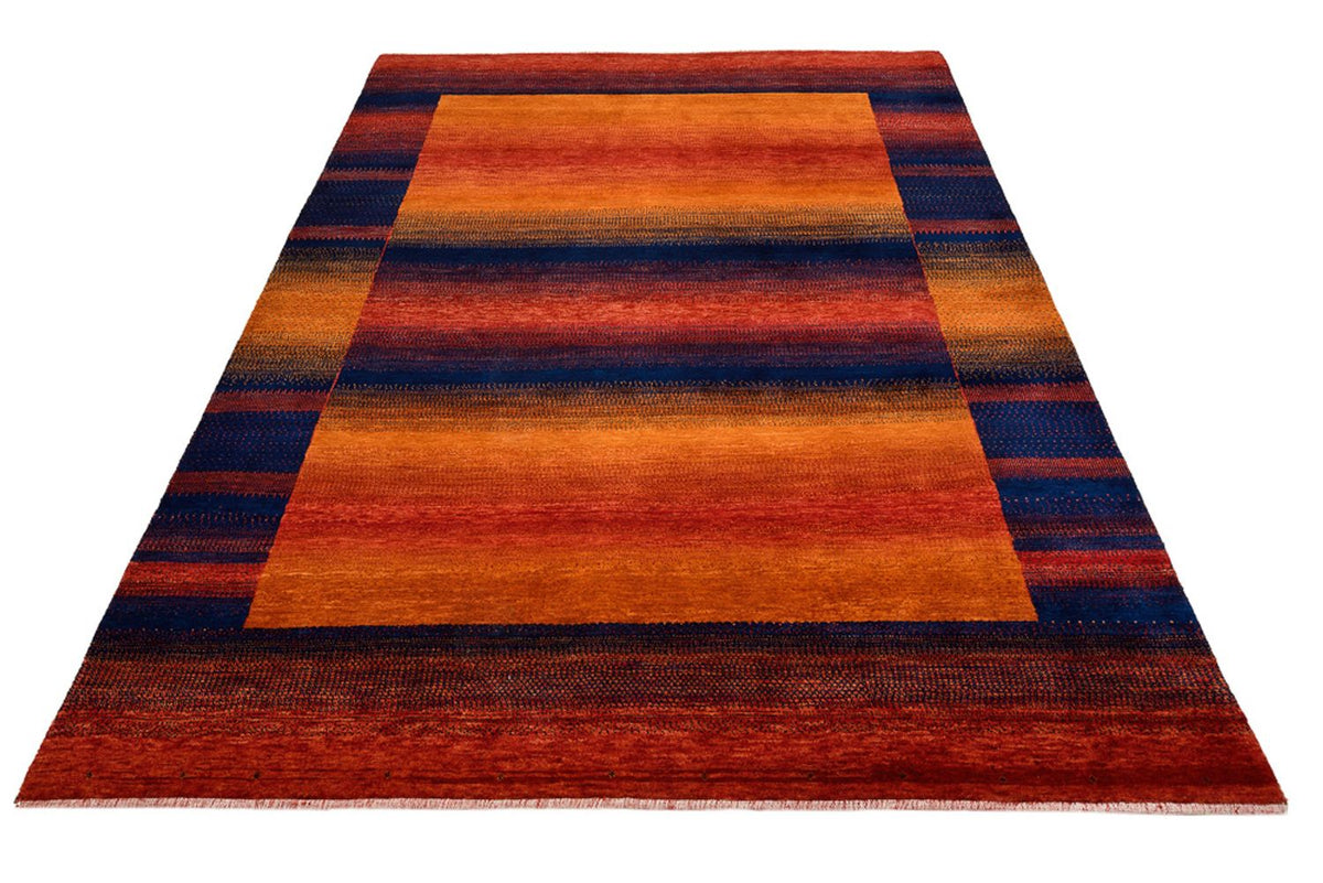 Gabbeh-tæppe - Loribaft Indus - 200 x 144 cm - rust