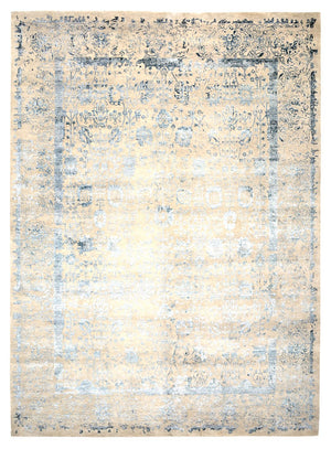 Designer tæppe - 372 x 268 cm - lys beige