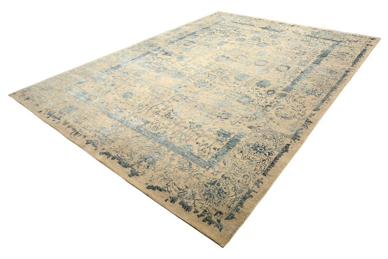 Designer tæppe - 372 x 268 cm - lys beige