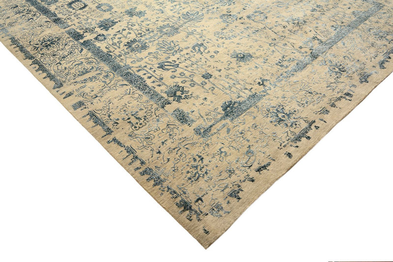Designer tæppe - 372 x 268 cm - lys beige