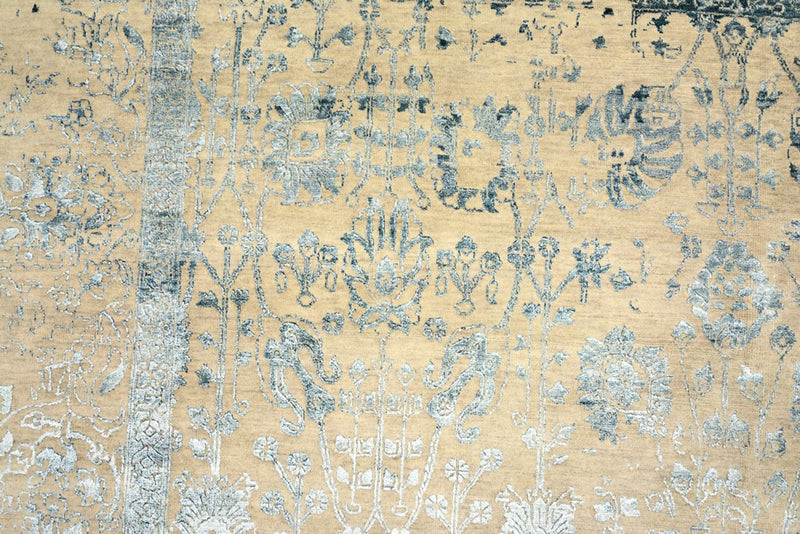 Designer tæppe - 372 x 268 cm - lys beige
