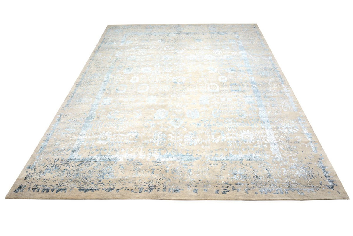 Designer tæppe - 372 x 268 cm - lys beige