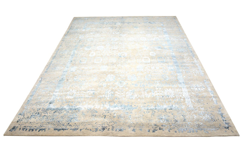 Designer tæppe - 372 x 268 cm - lys beige