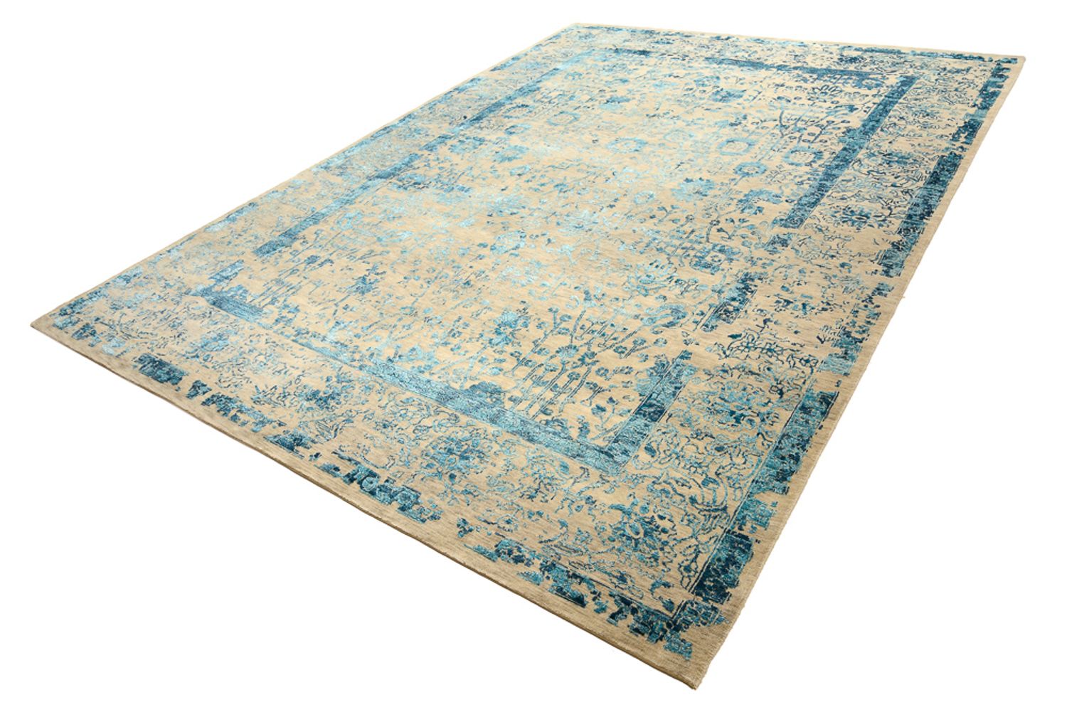 Designer tæppe - 341 x 249 cm - lys beige