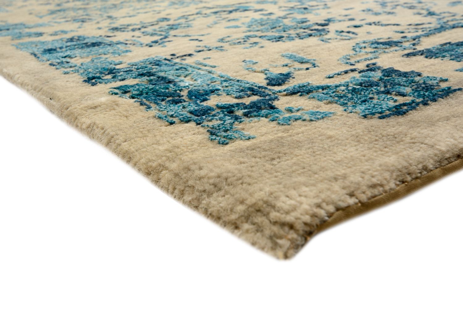 Designer tæppe - 341 x 249 cm - lys beige
