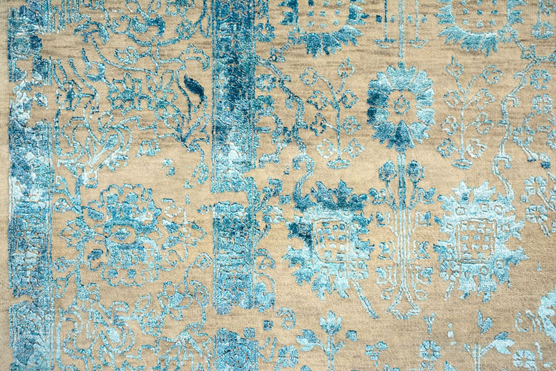 Designer tæppe - 341 x 249 cm - lys beige