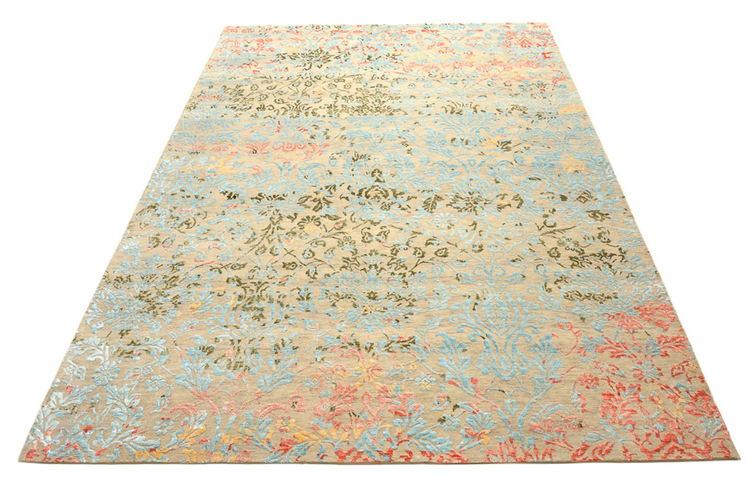 Designer tæppe - 338 x 243 cm - flerfarvet