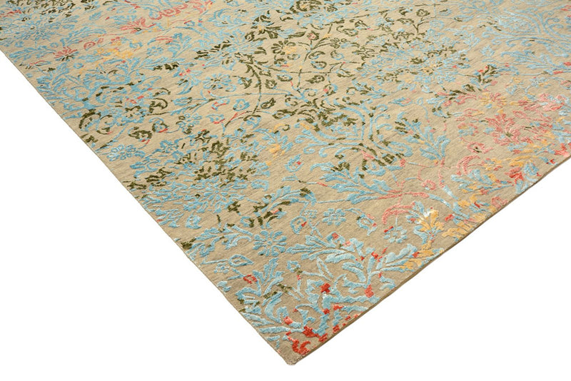 Designer tæppe - 338 x 243 cm - flerfarvet