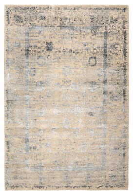 Designer tæppe - 301 x 199 cm - mørk beige