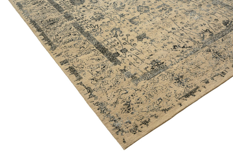 Designer tæppe - 301 x 199 cm - mørk beige