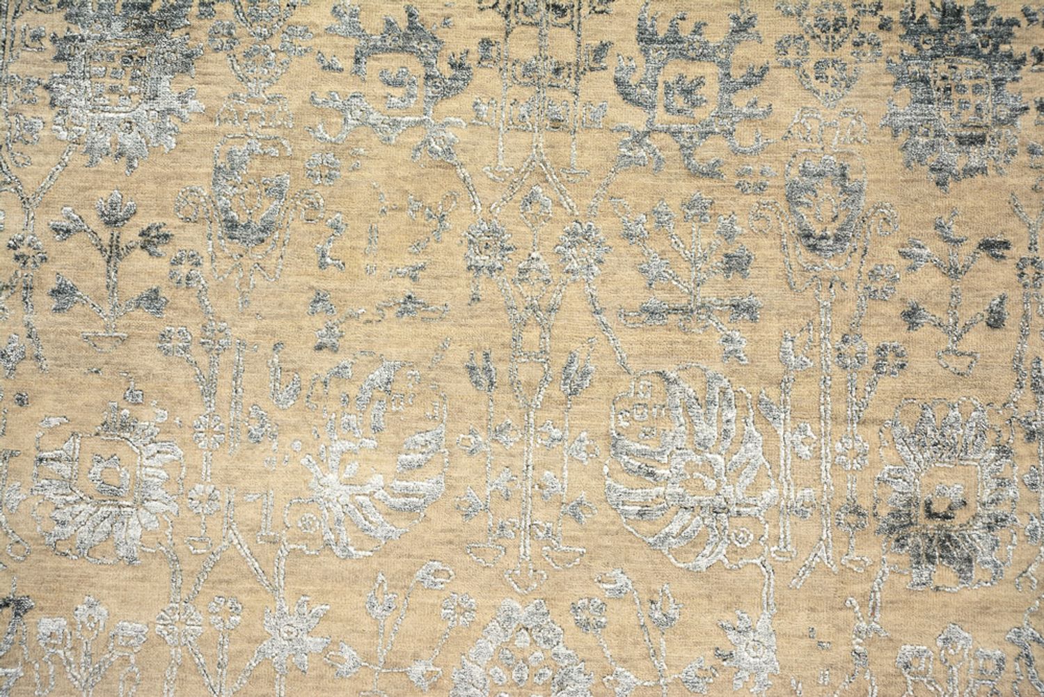 Designer tæppe - 301 x 199 cm - mørk beige