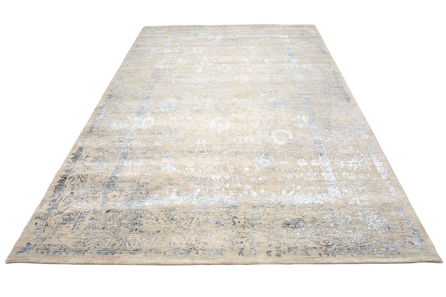 Designer tæppe - 301 x 199 cm - mørk beige