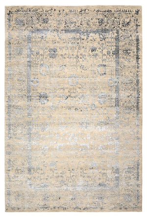 Designer tæppe - 302 x 201 cm - mørk beige