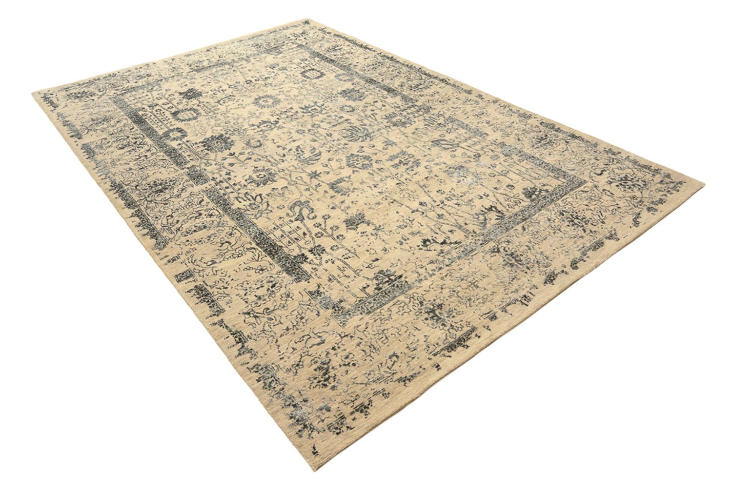 Designer tæppe - 302 x 201 cm - mørk beige