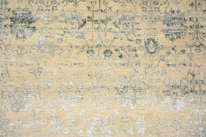 Designer tæppe - 302 x 201 cm - mørk beige