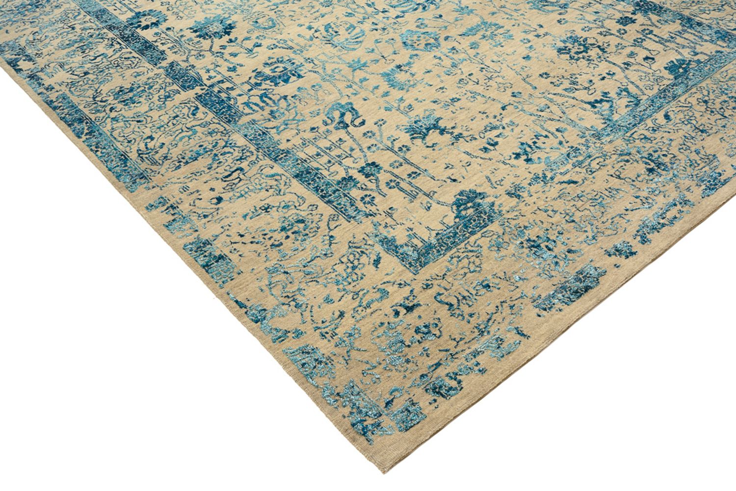 Designer tæppe - 294 x 205 cm - lys beige