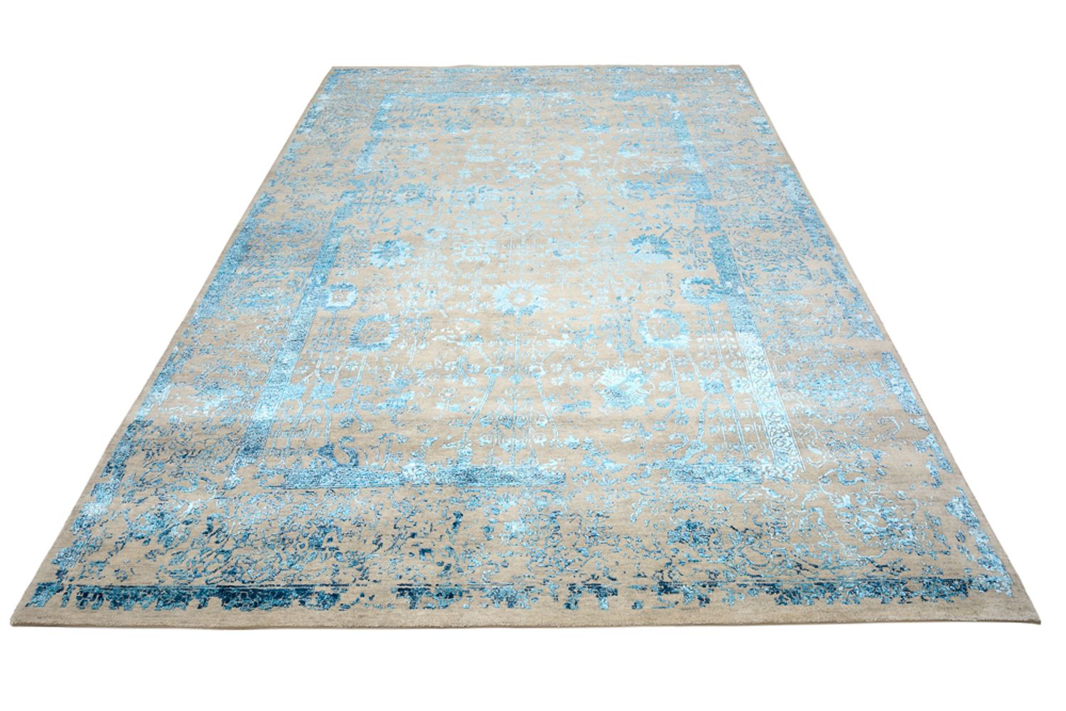 Designer tæppe - 294 x 205 cm - lys beige
