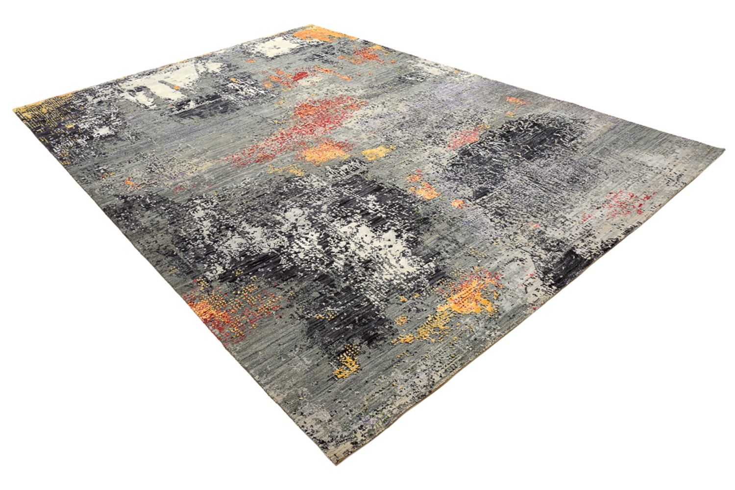 Designer tæppe - 344 x 247 cm - flerfarvet