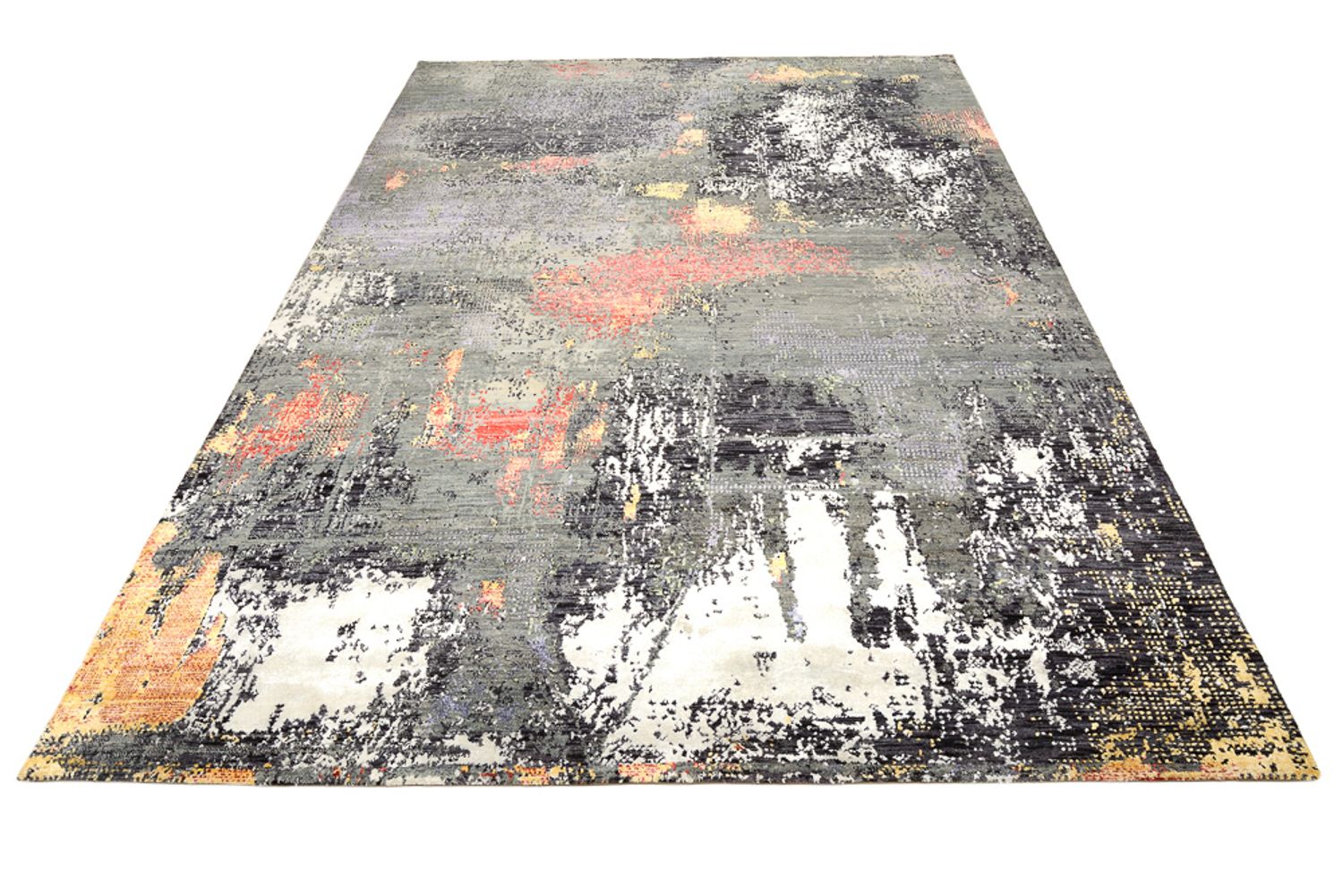 Designer tæppe - 344 x 247 cm - flerfarvet