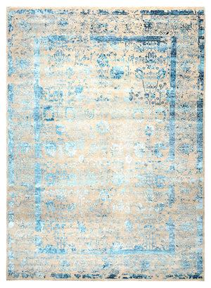Designer tæppe - 344 x 244 cm - lys beige