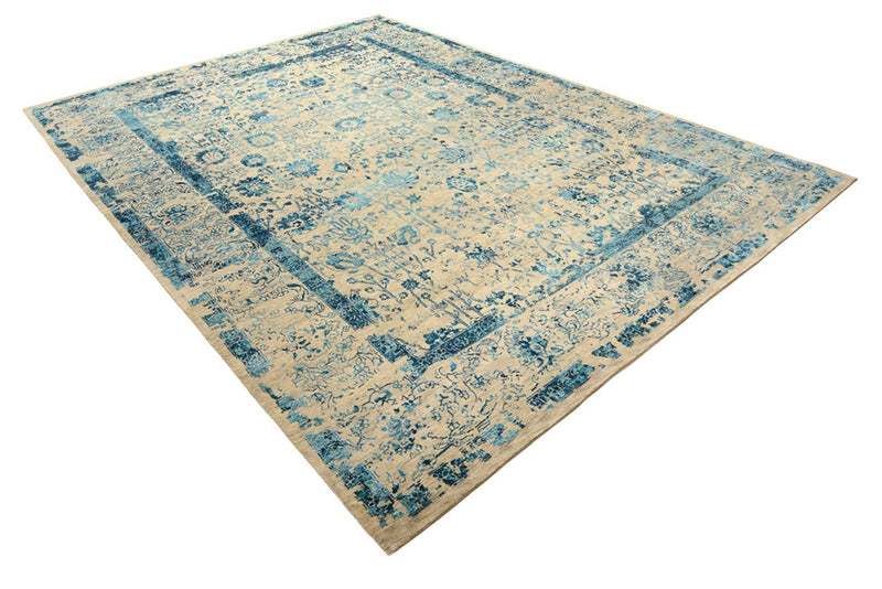 Designer tæppe - 344 x 244 cm - lys beige