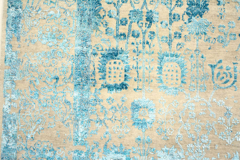 Designer tæppe - 344 x 244 cm - lys beige