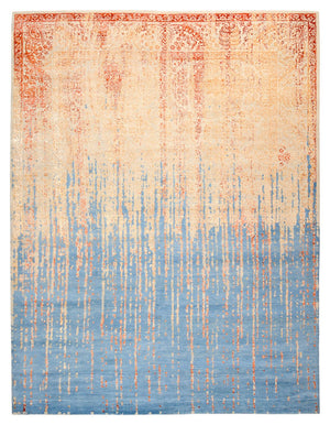 Designer tæppe - 337 x 255 cm - flerfarvet