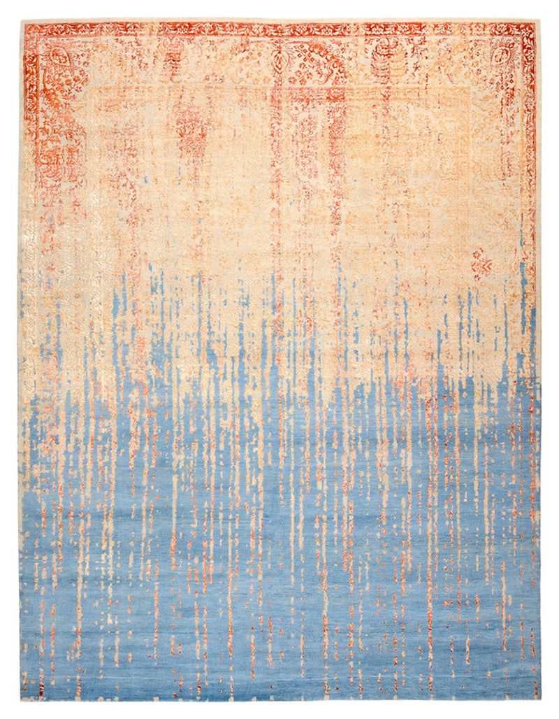 Designer tæppe - 337 x 255 cm - flerfarvet