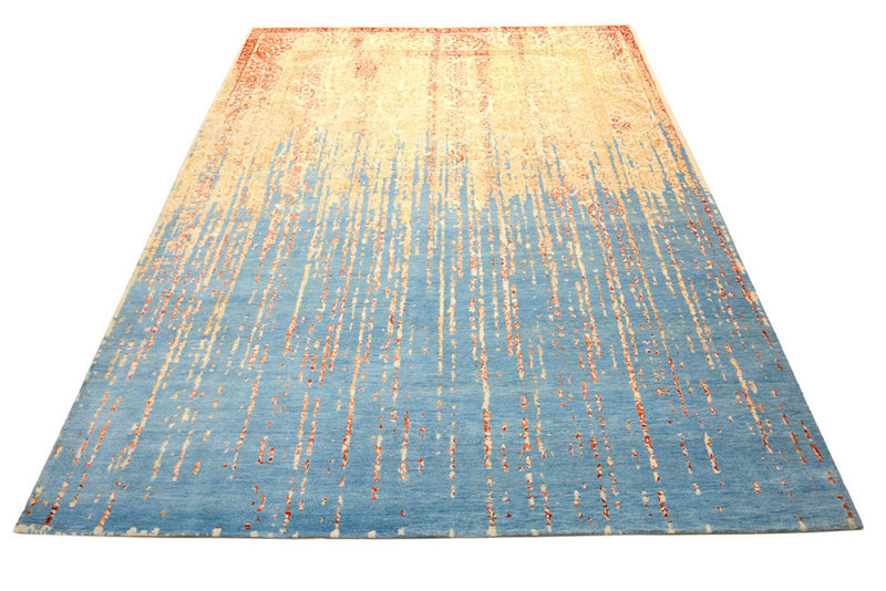 Designer tæppe - 337 x 255 cm - flerfarvet