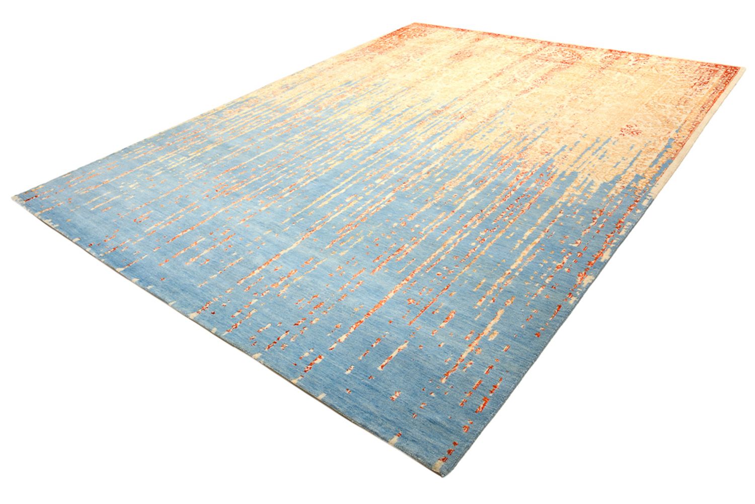 Designer tæppe - 337 x 255 cm - flerfarvet