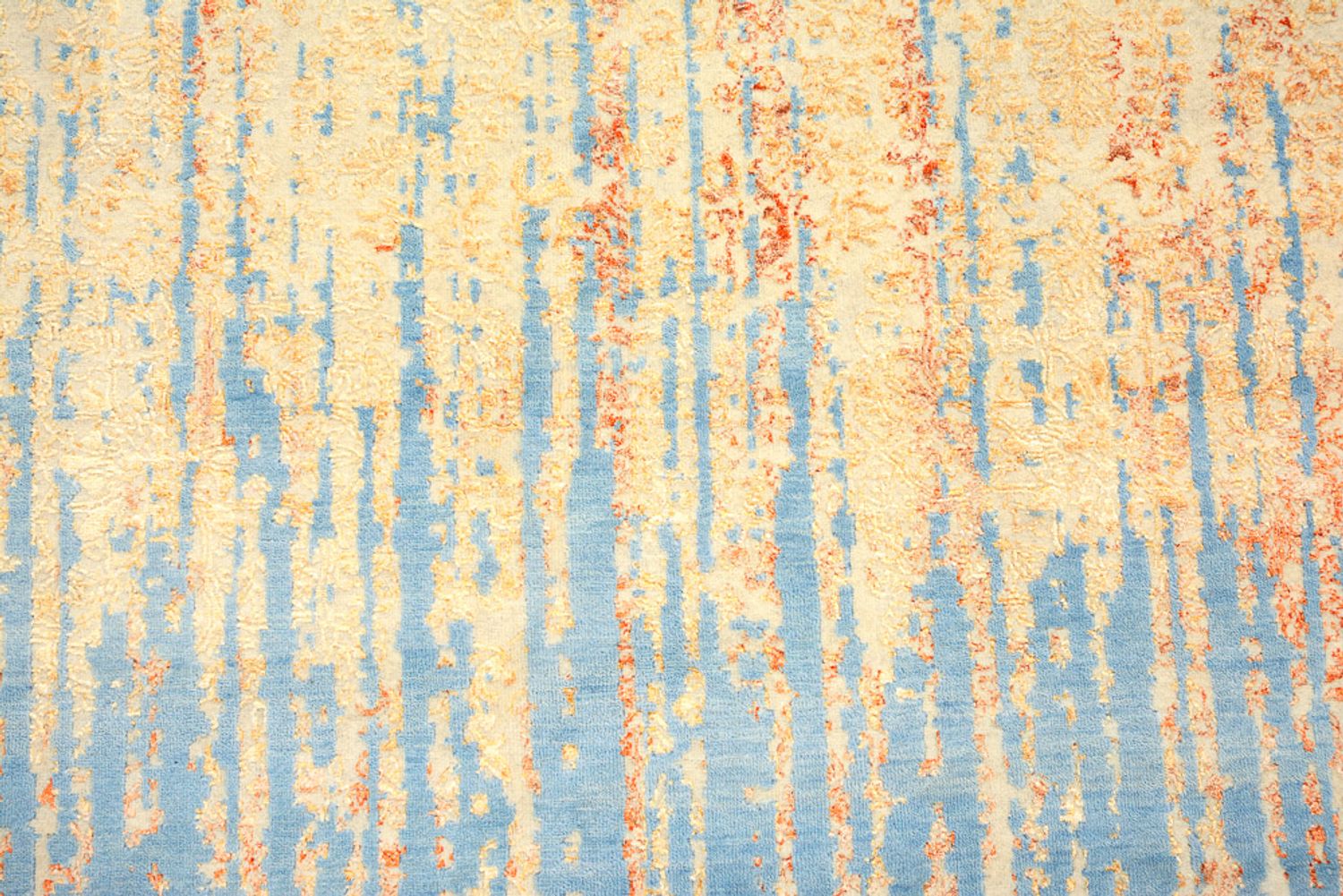 Designer tæppe - 337 x 255 cm - flerfarvet