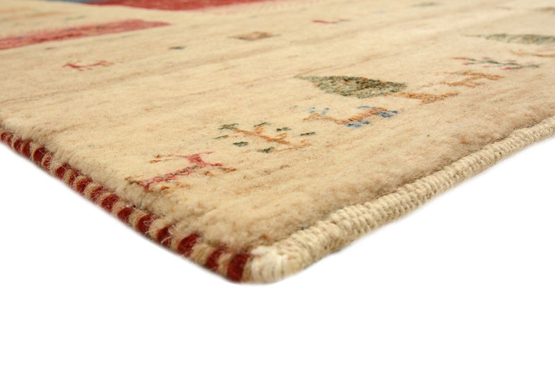 Gabbeh-tæppe - Loribaft Indus firkantet  - 253 x 246 cm - flerfarvet
