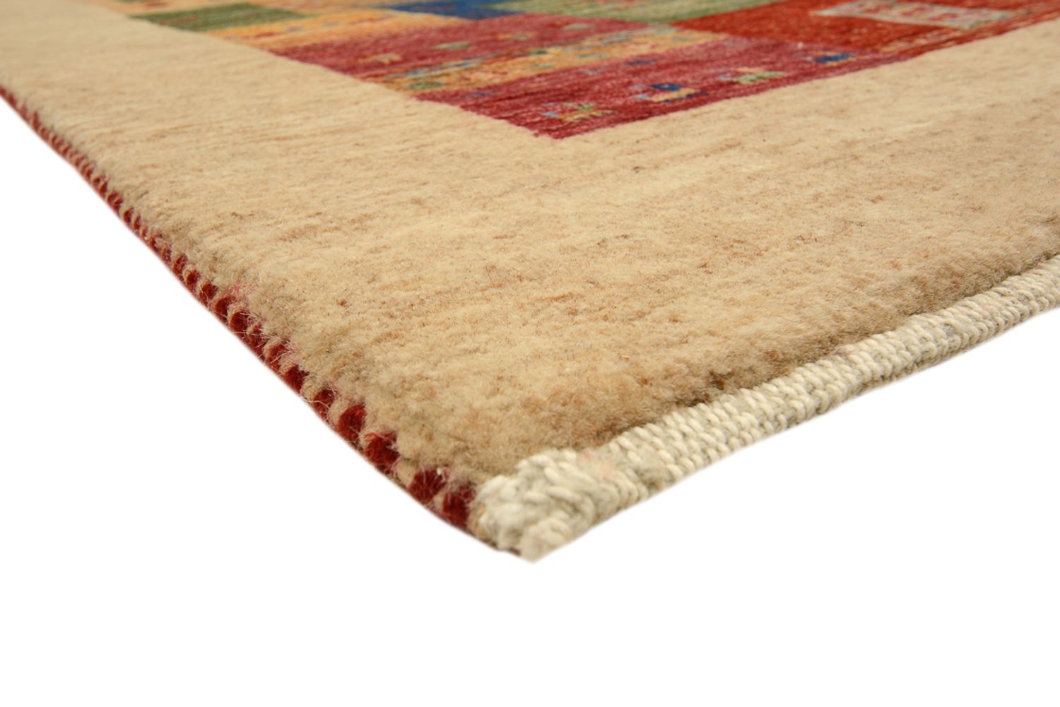 Gabbeh-tæppe - Loribaft Indus - 244 x 177 cm - flerfarvet