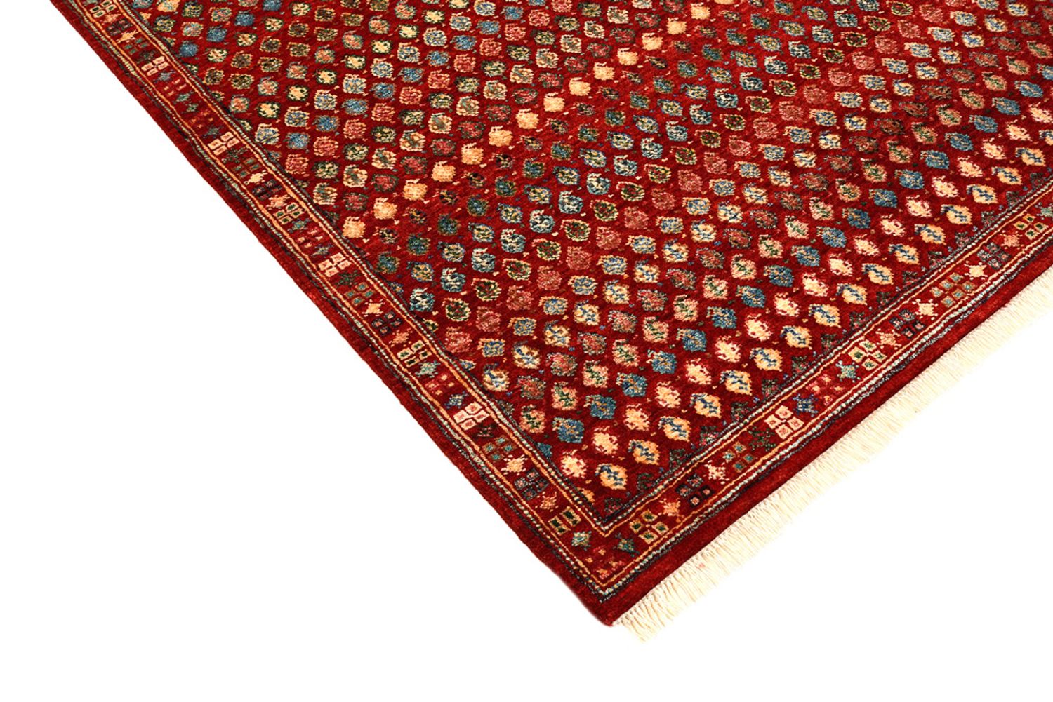 Designer tæppe - 155 x 97 cm - bordeaux rød