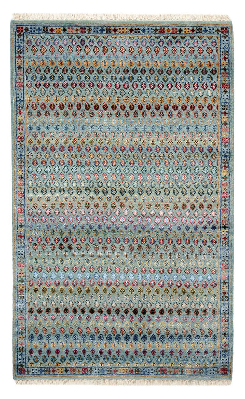 Designer tæppe - 153 x 95 cm - lyseblå