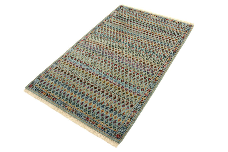 Designer tæppe - 153 x 95 cm - lyseblå