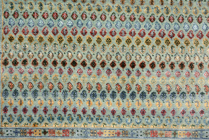 Designer tæppe - 153 x 95 cm - lyseblå