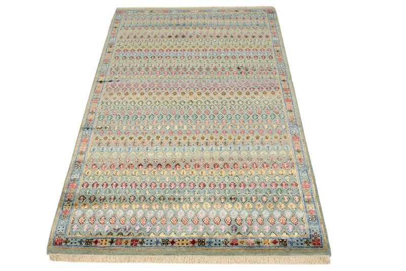 Designer tæppe - 153 x 95 cm - lyseblå