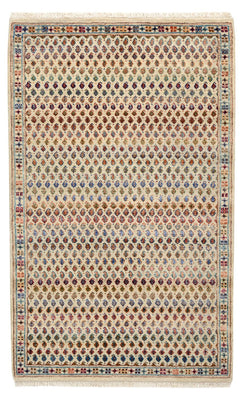 Designer tæppe - 153 x 96 cm - lys beige