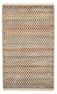 Designer tæppe - 153 x 96 cm - lys beige