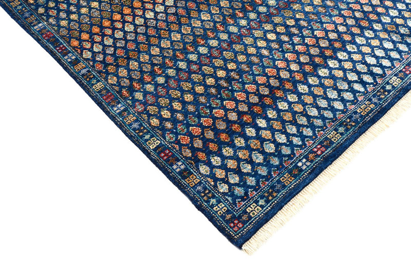 Designer tæppe - 154 x 93 cm - mørkeblå