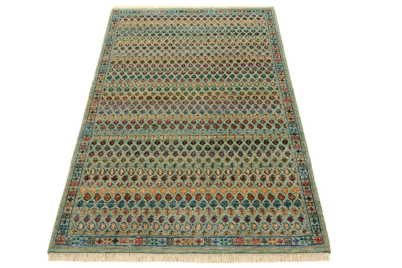 Designer tæppe - 154 x 95 cm - turkis