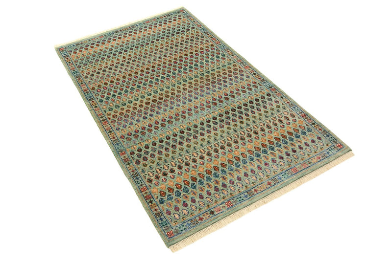 Designer tæppe - 154 x 95 cm - turkis