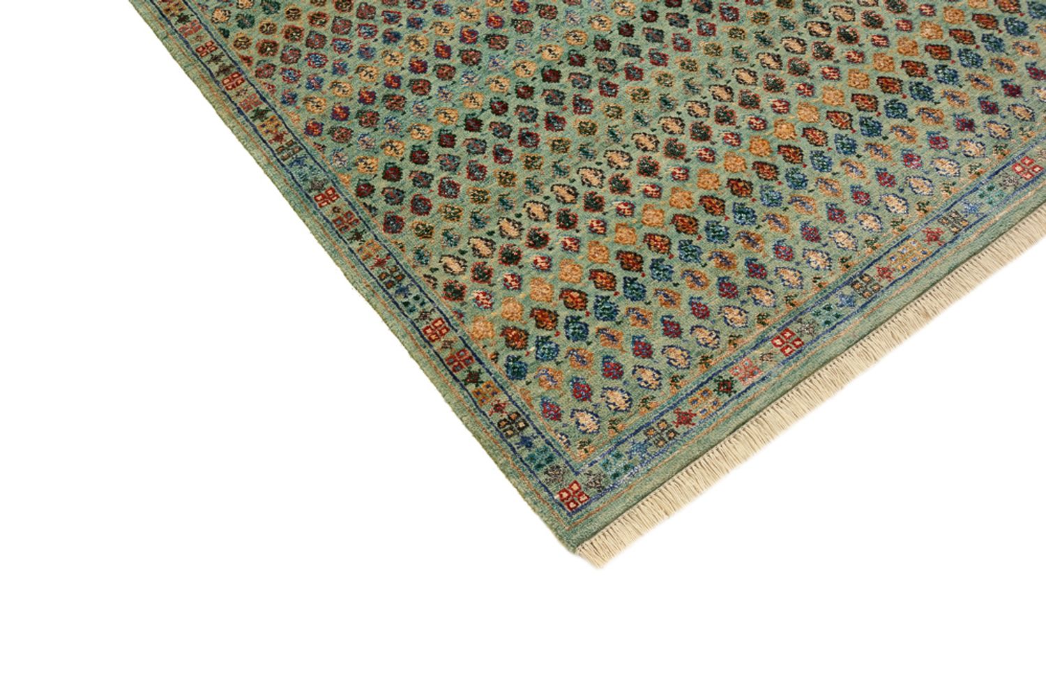 Designer tæppe - 154 x 95 cm - turkis