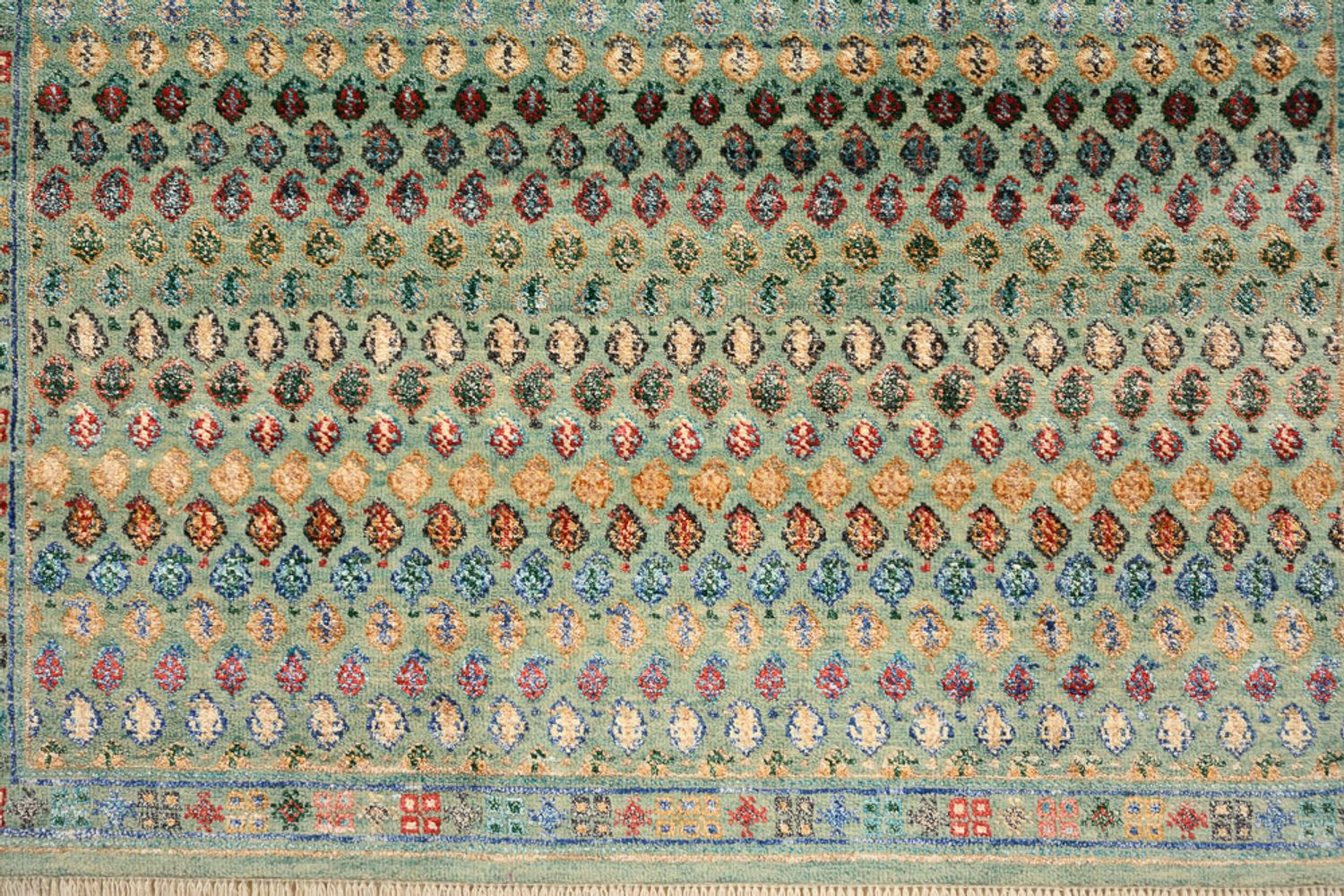 Designer tæppe - 154 x 95 cm - turkis