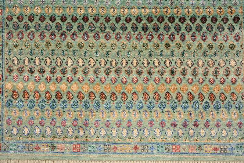 Designer tæppe - 154 x 95 cm - turkis