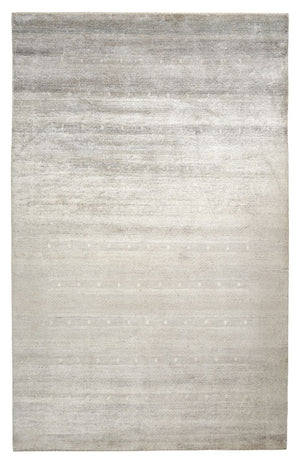 Gabbeh-tæppe - Loribaft Indus - 300 x 190 cm - lysegrå