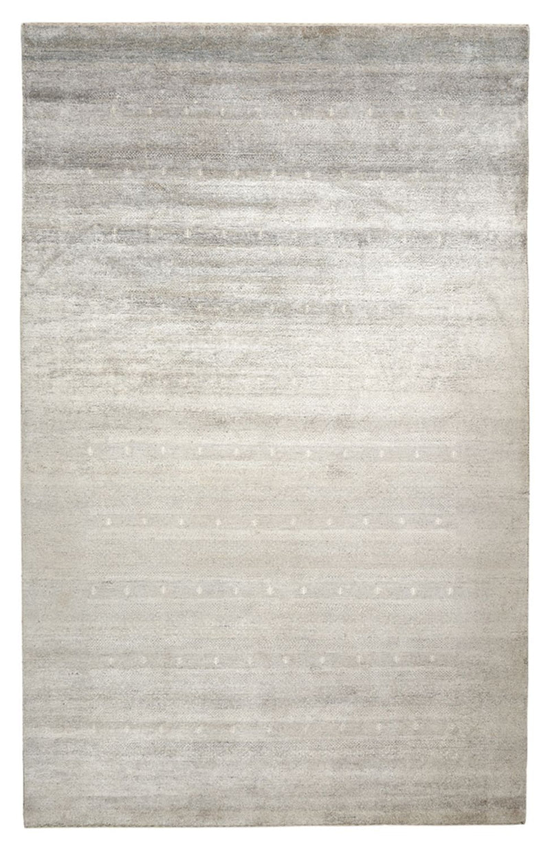 Gabbeh-tæppe - Loribaft Indus - 300 x 190 cm - lysegrå
