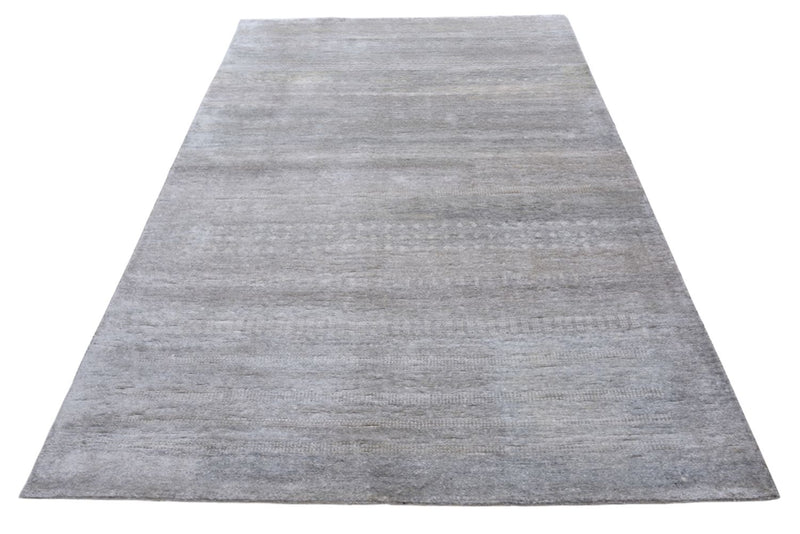 Gabbeh-tæppe - Loribaft Indus - 300 x 190 cm - lysegrå